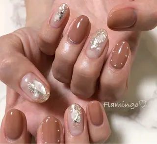 ネイル 40代からの爪を守る ×ケア重視サロン♡のネイルデザイン