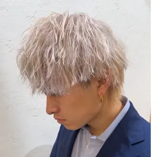 カラー メンズ Lond   ange池袋所属・メンズ特化美容師✂️ 和野瑛怜菜のヘアスタイル