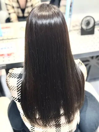ロング 巻ける美髪矯正/ 韓国ヘア/yutaのヘアスタイル