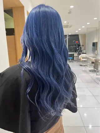 カラー 🫧L`pul🫧 ハイトーン/マツパのヘアスタイル