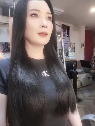 セミロング sinistra シニストラ　足利山下店所属・シニストラ足利 原宿表参道のカラーのヘアスタイル