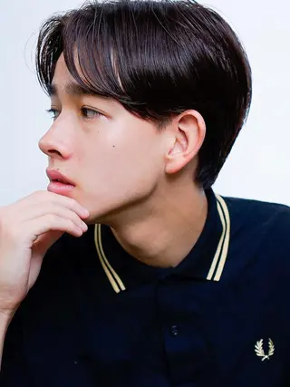 カラー パーマ メンズ N° +aero 横浜のヘアスタイル