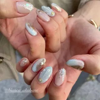 ネイル Bianca赤羽 松元🥣🫧のネイルデザイン