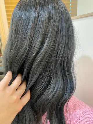 ロング カラー マツモト カラー/ショートボブのヘアスタイル