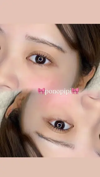 マツエク・マツパ ponopipi所属・saaya ponopipiのマツエク・マツパデザイン