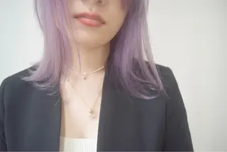 カラー ハイトーンカラー RYUのヘアスタイル