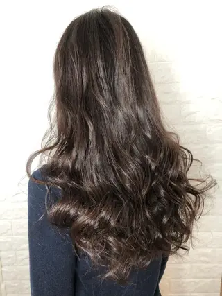 ロング 縮毛矯正/髪質改善 主税巧一のヘアスタイル