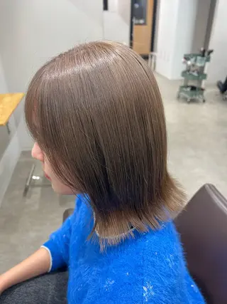 ミディアム カラー 透明感/ダブルカラー 🦋TOMOKA🦋のヘアスタイル