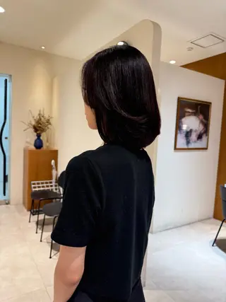 カラー yiye Aoyama所属・yiye ちさとのヘアスタイル