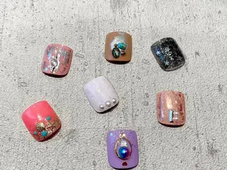 ネイル hair&nail NO-MU所属・hair&nail NO-MUのネイルデザイン