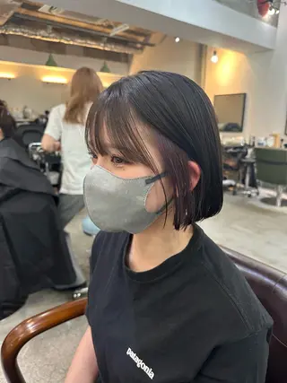 ミディアム no aのヘアスタイル
