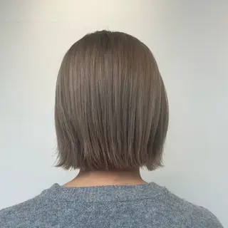 ミディアム カラー ヘアアレンジ 🍒透明感カラー/ emiri🍒のヘアスタイル