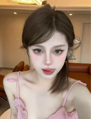 中韓style 💄🤍愛子🇨🇳のヘアスタイル