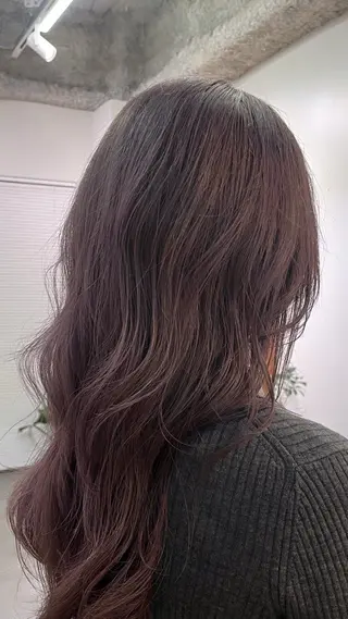 ミディアム カラー 安藤 琢真のヘアスタイル