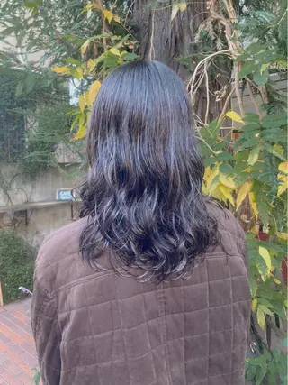 セミロング パーマ メンズ/スパイキー ショート/isseyのヘアスタイル