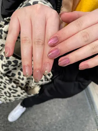 ロング カラー ヘアアレンジ キッズ ネイル マツエク・マツパ アイブロウ 福田 加奈のネイルデザイン