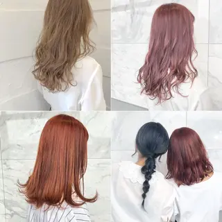 ロング カラー ヘアアレンジ 吉野 優子のマツエク・マツパデザイン