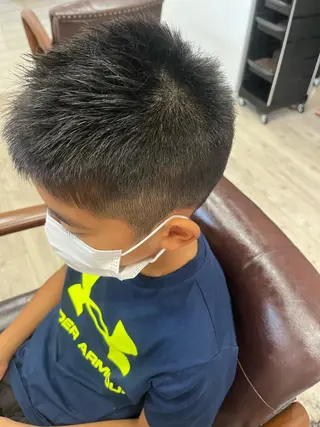 メンズ キッズ 藤田 陽斗のヘアスタイル