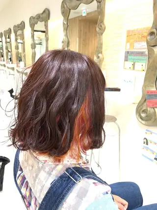 ショート カラー 松吉 純平のヘアスタイル