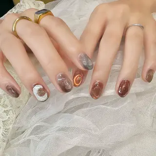 ネイル 新井 ひなののネイルデザイン