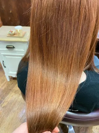 ロング Un Fleur所属・立野 希沙のヘアスタイル