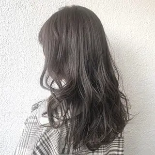ロング 韓国風レイヤー🗝要 暗透カラー📓吉祥寺のヘアスタイル