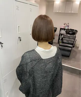 ショート soyon心斎橋所属・♡透明感/艶カラー/ M a I ♡のヘアスタイル