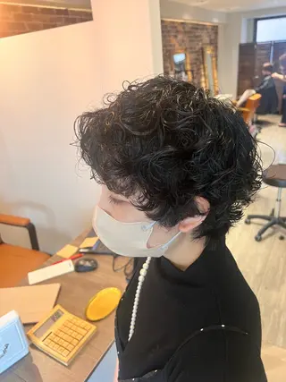 ショート パーマ AROMAhair 🩵AYAKOのヘアスタイル