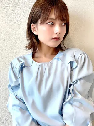 ミディアム 市原 大翼のヘアスタイル