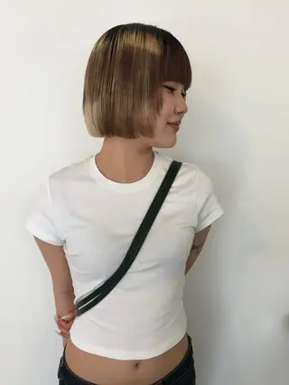 ショート Taat.所属・松林 芽依のヘアスタイル