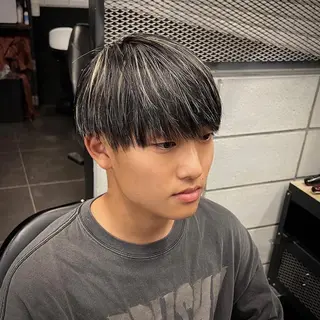 メンズ メンズ特化/パーマ/ メッシュ/竜成のヘアスタイル