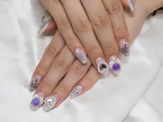 ネイル 新子 沙枝のネイルデザイン