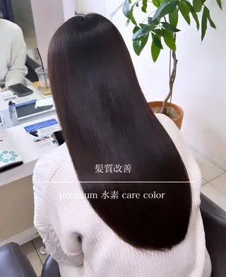 ロング Happiness王寺所属・髪質改善カラー 🫧萩原のヘアスタイル