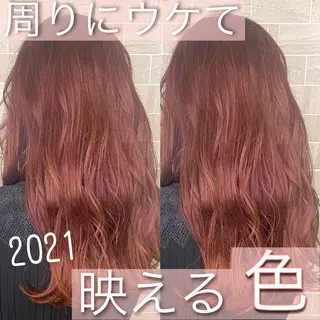 ミディアム カラー 小嶋 秀明/ 本物の髪質改善⭐️のヘアスタイル