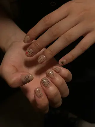 ネイル Luo 柚花のネイルデザイン