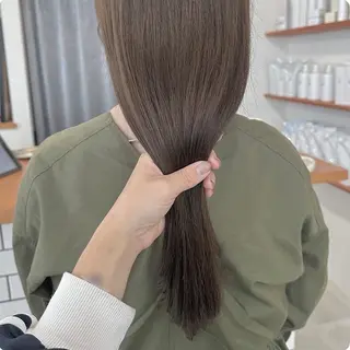 ミディアム カラー お洒落パーマ/ 艶カラー/michiのヘアスタイル