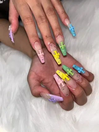 ネイル 高草木 桃香のネイルデザイン