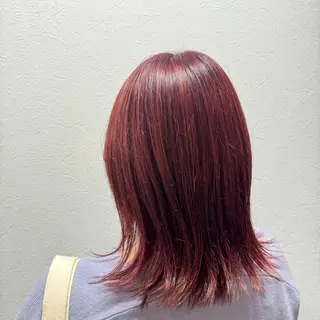 ミディアム カラー c& ちはるのヘアスタイル