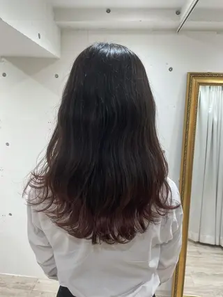 ロング カラーが上手い 辻悠月のヘアスタイル