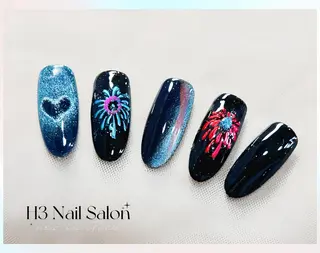 ミディアム H3 ネイル サロンのネイルデザイン