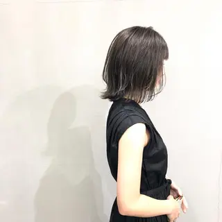 ショート カラー ボブ/ショート/ 白髪染め/メンズ葛西のヘアスタイル