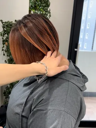 ショート カラー ブリーチ/ハイトーン 🔥MOTOKI🔥のヘアスタイル