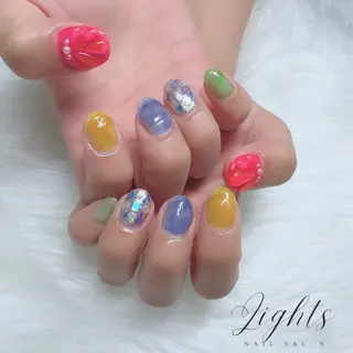 ネイル Nailsalon Lightsのネイルデザイン