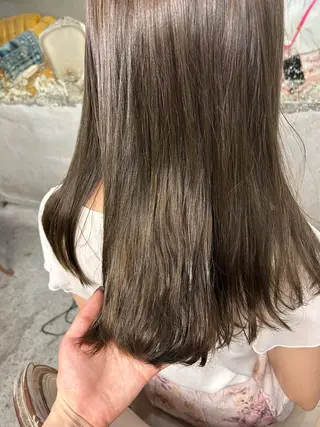 ミディアム カラー パーマ お任せヘア☘️☘️ 及川渚のヘアスタイル