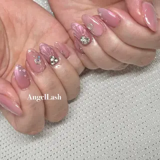 ネイル WASHLY所属・sakura 辻堂ニュアンスネイルのネイルデザイン