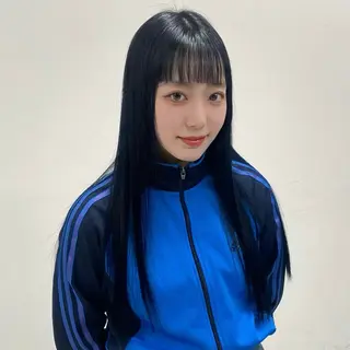 ロング カラー 岡山 愛のヘアスタイル