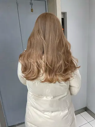 ロング レイヤー×ツヤカラー 渋谷/kougaのヘアスタイル