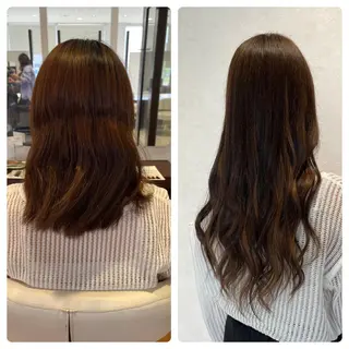 ロング EARTH長岡 🌼渡辺まい🌼のヘアスタイル