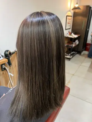 カラー 🌈ダブルカラー🌈 💚みやのしんじ💚のヘアスタイル