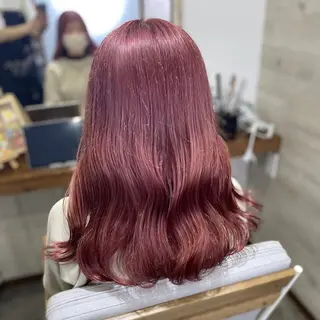 ロング カラー 💖ブリーチ/暖色 𝐘𝐮𝐢💖のヘアスタイル